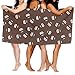 Produktbild Tedtte Cartoon Flasche Kaffee Strandtücher, Badetuch, Reise Strandtuch, Kissen Handtuch, Outdoor Schwimmen Sporttuch