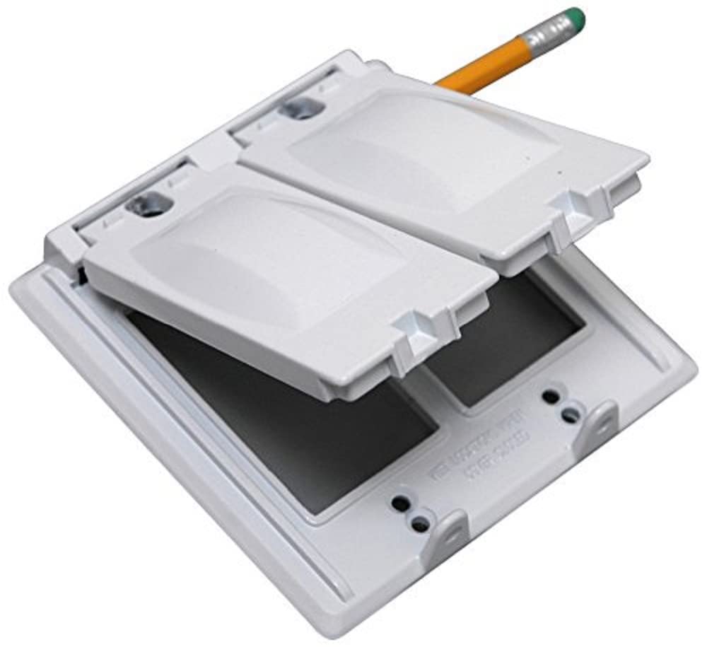 Topaz Electric WC2225W 25 in 1 Vertical Multi-Use Cover, White