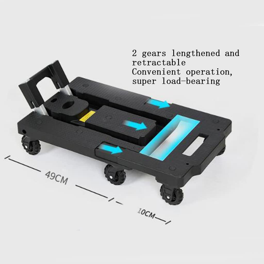 Carriole Carrello Pieghevole per Uso Domestico Carrello per la Spesa Carrello per la Spesa Rimorchio a Mano Carrello Portatile per Bagagli Carrello elevatore in Movimento Disponibile