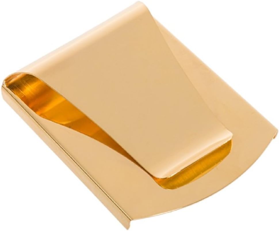 Smart Money Clip Wallet and Credit Card Holder for Men Stainless Steel Gold