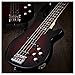 Bajo Chicago de Gear4music Trans Red Burst