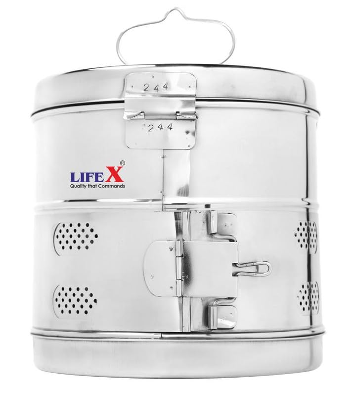 See full amazon price history chart for LIFEX 14" x 9" Stainless Steel Dressing Drums for clinic and hospital medical equipment (14 inch x 9 inch) LIFEX 14" x 9" Stainless Steel Dressing Drums for clinic and hospital medical equipment (14 inch x 9 inch) (B0CRDL99QK) Amazon Price History, Amazon Price Tracker