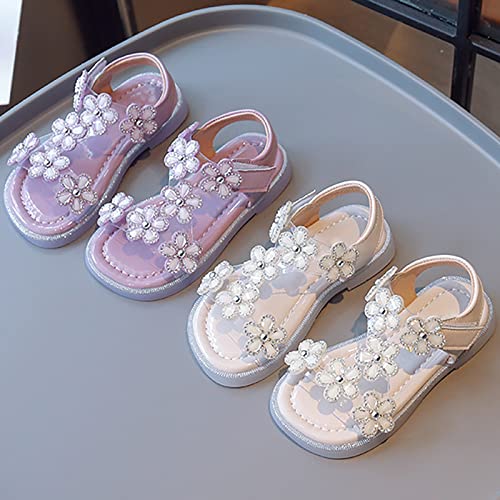 Girls Heel Sandals Girls' Sandals Summer Baby Toddler Sandals Summer Lightweight Toddler Sandals Girl2