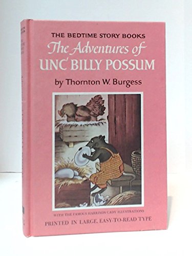 The Adventures of Unc'Billy Possum B010C84JN8 Book Cover