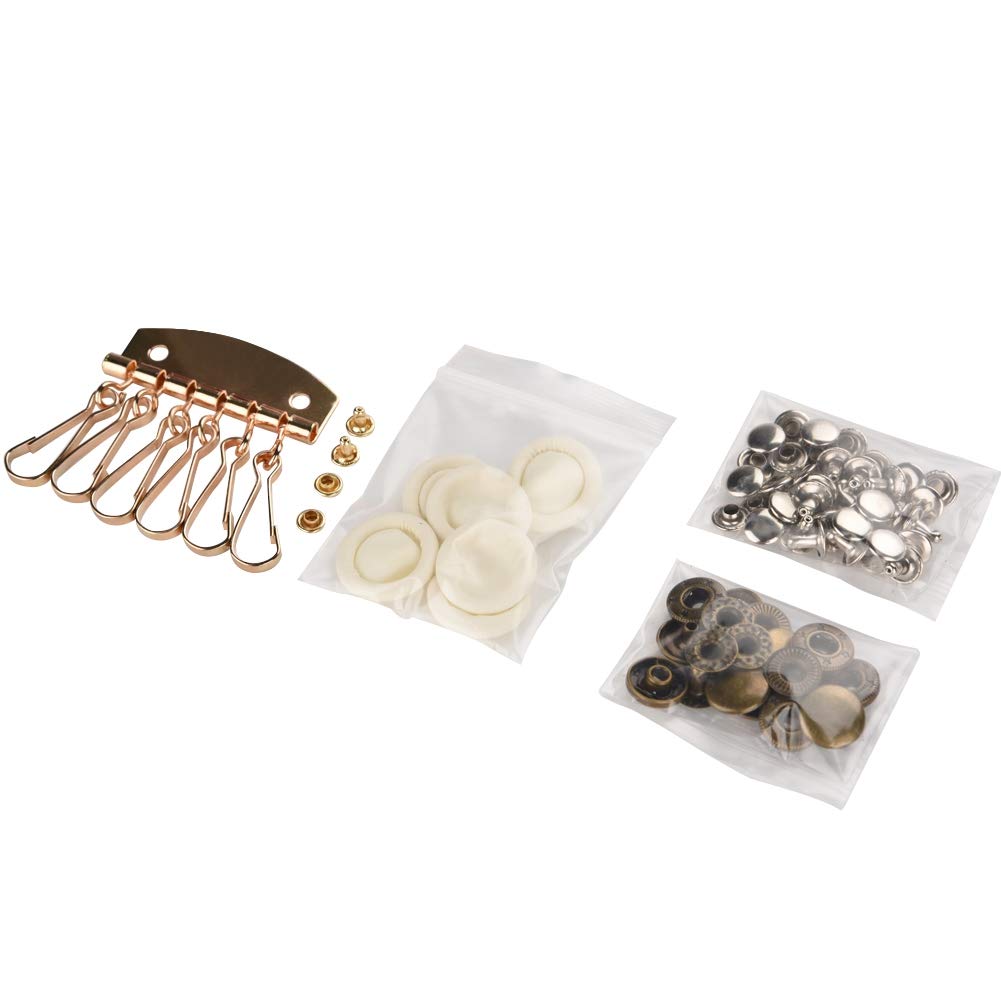 42 Pezzi Strumenti Artigianali in Pelle Punch Kit Cucitura Lavoro Scanalatrice Set da Cucito Kit Artigianale in Pelle Professionale per Progetti Artigianali in Pelle Fai da
