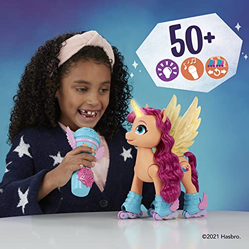 My Little Pony MLP SING N SKATE SUNNY, Multi-coloured (F1786), 9 inches - Image 2