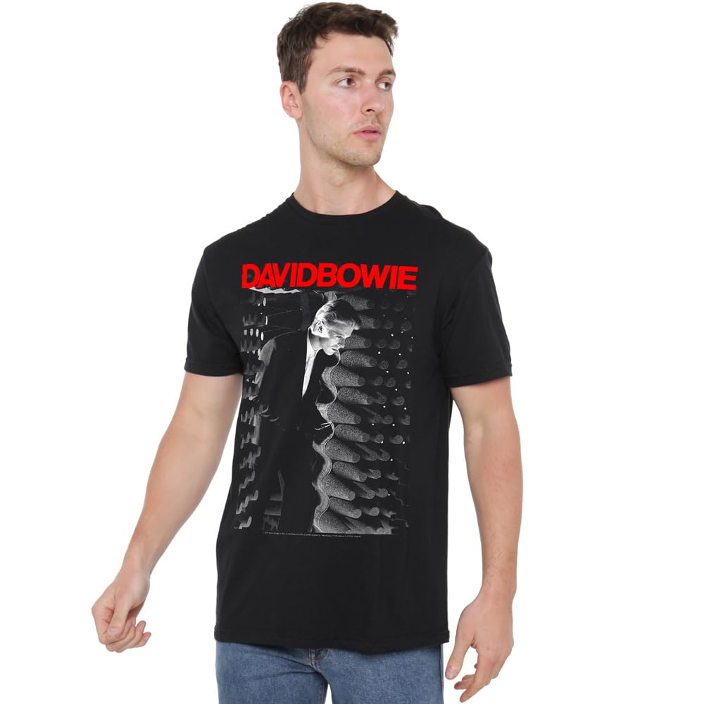 David Bowie Station To Station T-Shirt - Black - Mens XL
