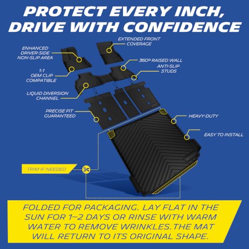 Image of Michelin Vehicle Mats for 2019-2026 BMW X5 Gas & PHEV, 5 Seats, 7 PCS
