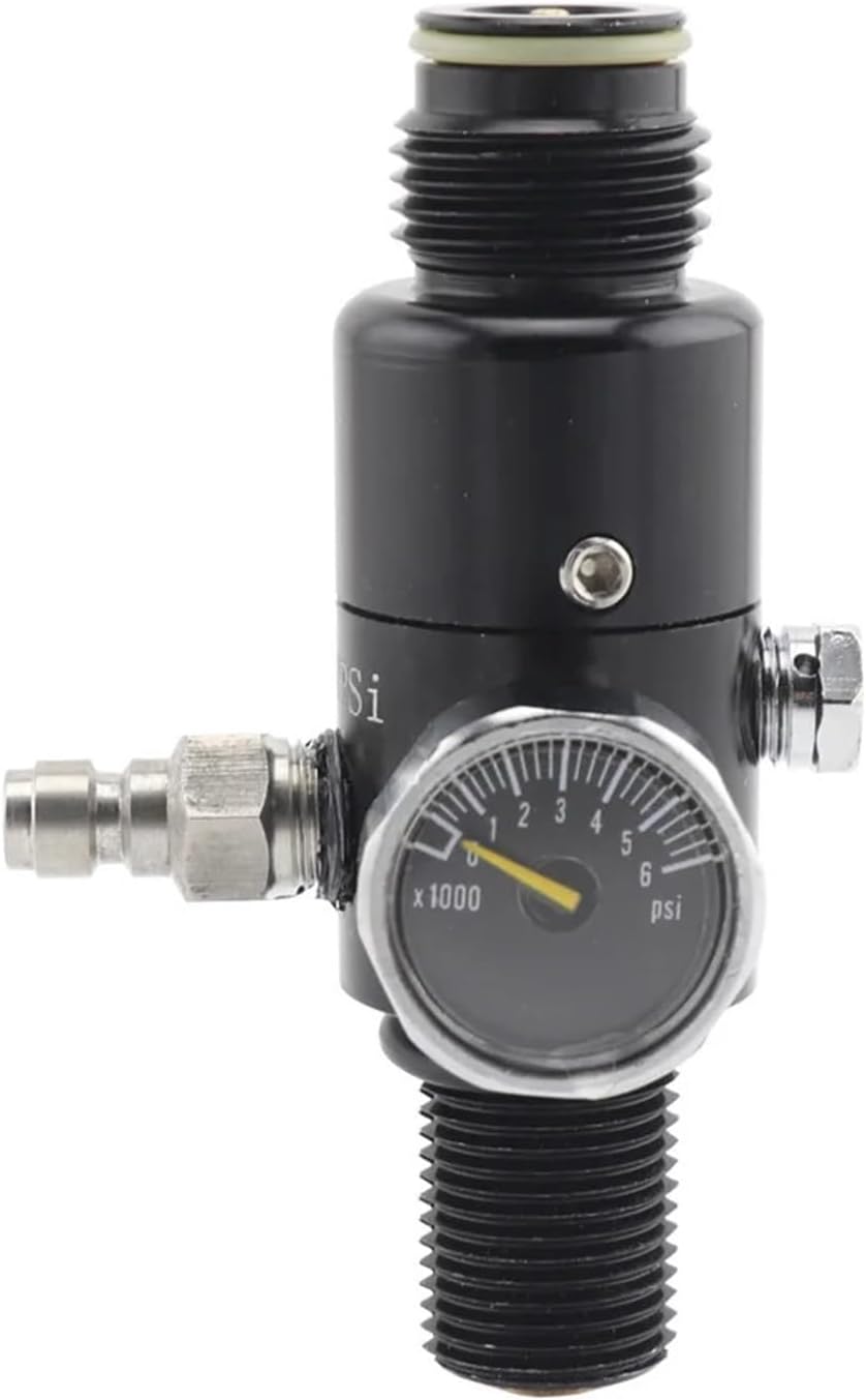 Home & Brewing Compressed Air Co2 Cylinder Bottle Tank Regulator Valve 4500psi Input 800psi to 2200psi Output M18*1.5 Thread Brewing Accessories(Output 800psi)