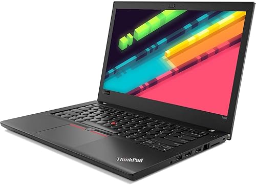 Lenovo ThinkPad T480 14 FHD, Core i5 8250U 1.7GHz, 16 GB de RAM, unidad de estado sólido de 512 GB, Windows 10 Pro 64 bits, CAM, (renovado)