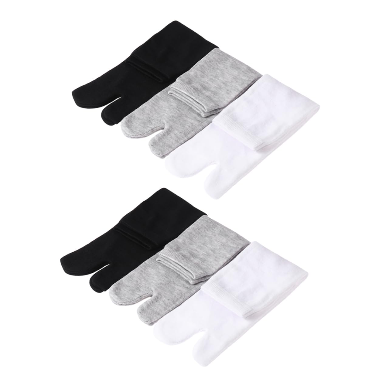 GALPADA Finger Socks Women Comfortable Two-finger Socks Made of Gentle Material