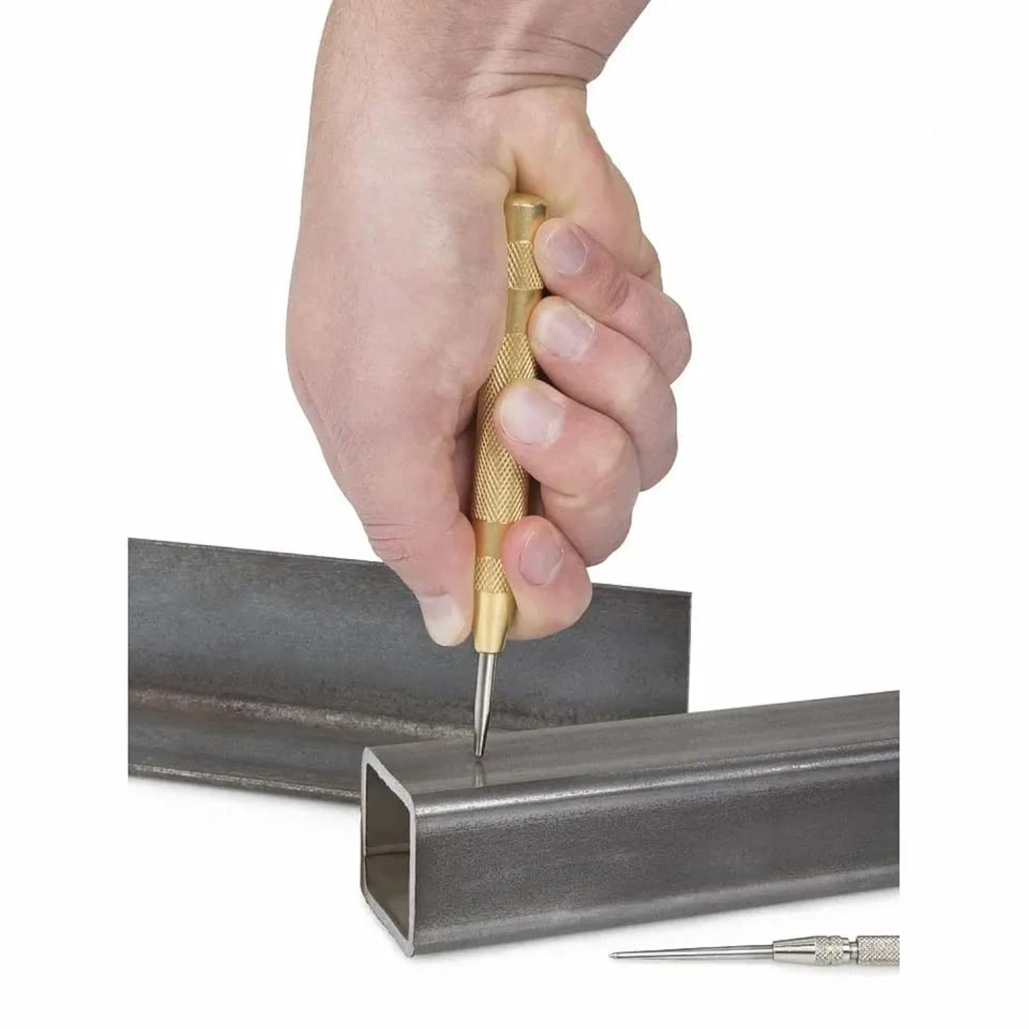 Automatic Impact Center Marking Punch Tool for Metal & Glass