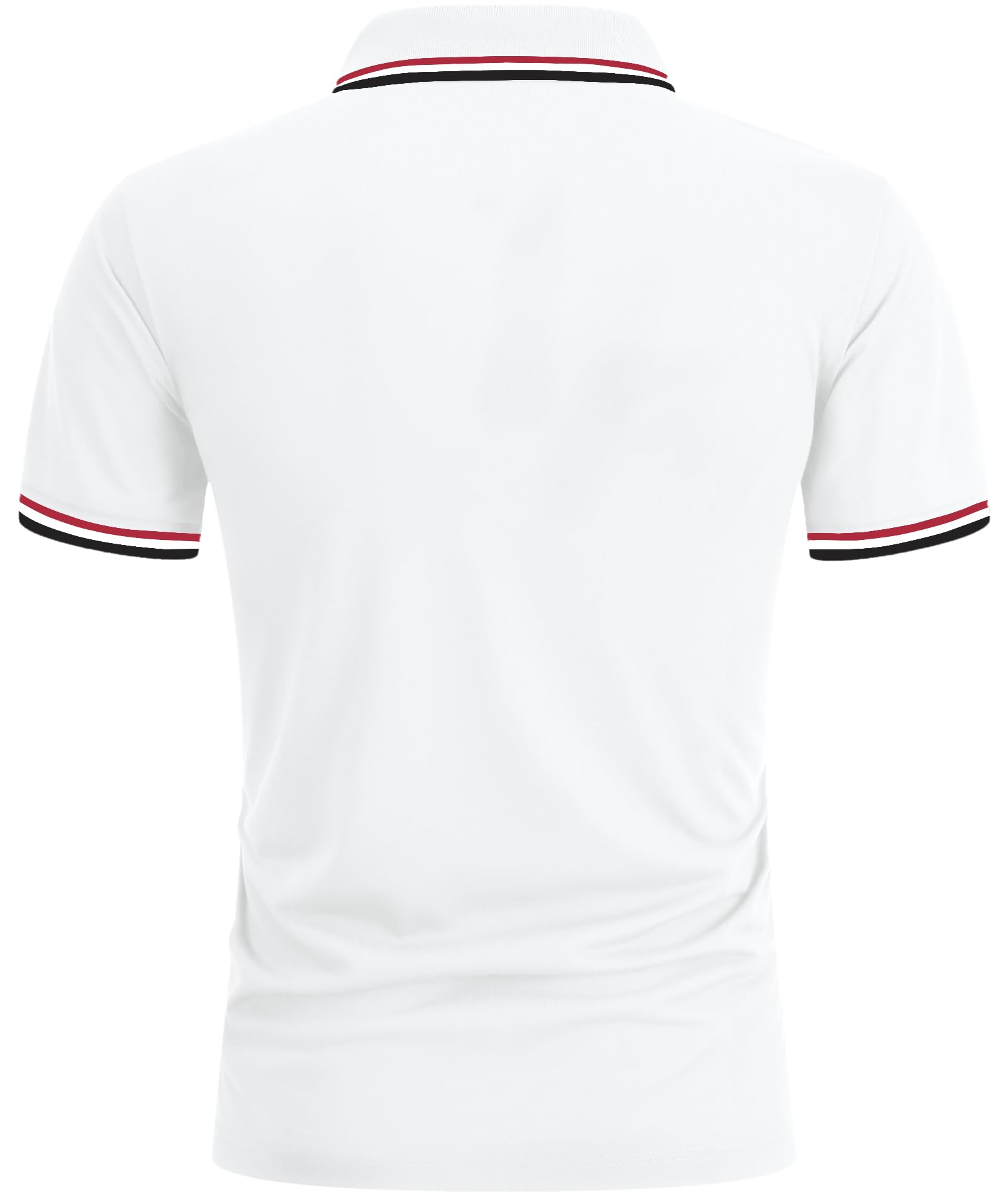 zitysport Polo Uomo Camicia a Maniche Corte Camicia da Golf Traspirante Uomo Camicie estive Sport Basic Slim Fit Tshirt con Tasca sul Petto Polo Shirt