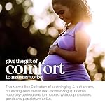 Burt's Bees Pregnancy Essentials Gifts Set 3 Giftable Baby Shower Products & Must Have Baby Registry Items, Nourishing Skincare - Mama Belly Butter, Original Lip Balm, Leg & Foot Cream - Image 4