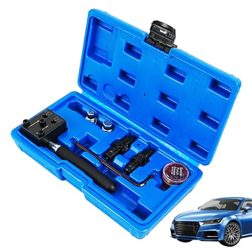 Kit Abocardador Líneas Freno   Doble Abocardado Multifuncional,Herramienta Hidráulica Portátil Abocardado Líneas Freno | Para Mecánicos, Talleres, Garajes, Automoción Y