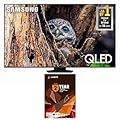 Samsung QN75Q80DDFXZA 75 Inch QLED 4K Smart TV with Direct Full Array and 2 Year Amber Protection Plan (2025)