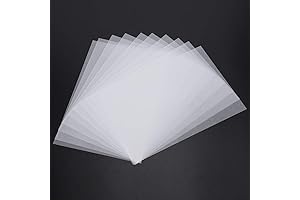 GLOGLOW 20Pcs Shrink Films: Creative Canvas for Your DIY Shrink Art Adventures