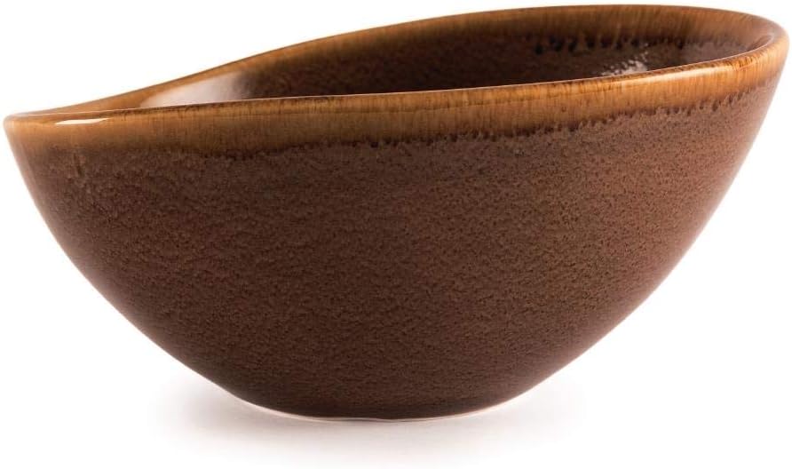 6x Olympia Kiln Bowl Bark 165mm 6.5" Rimmed Serving Dishes Kitchen Tableware, White, 165 mm - Image 3
