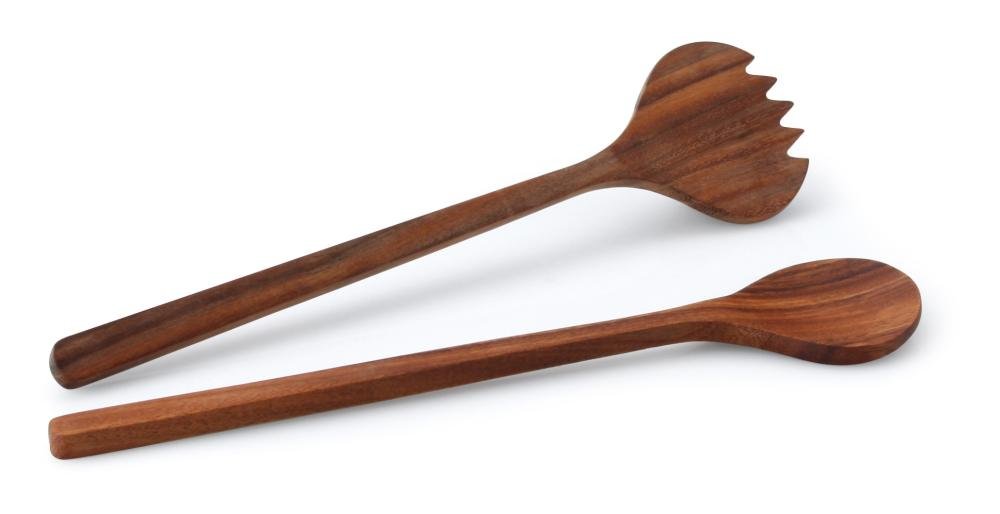 Continenta Olive Wood Salad Servers No.2, 30.5 Cm (Salad Servers