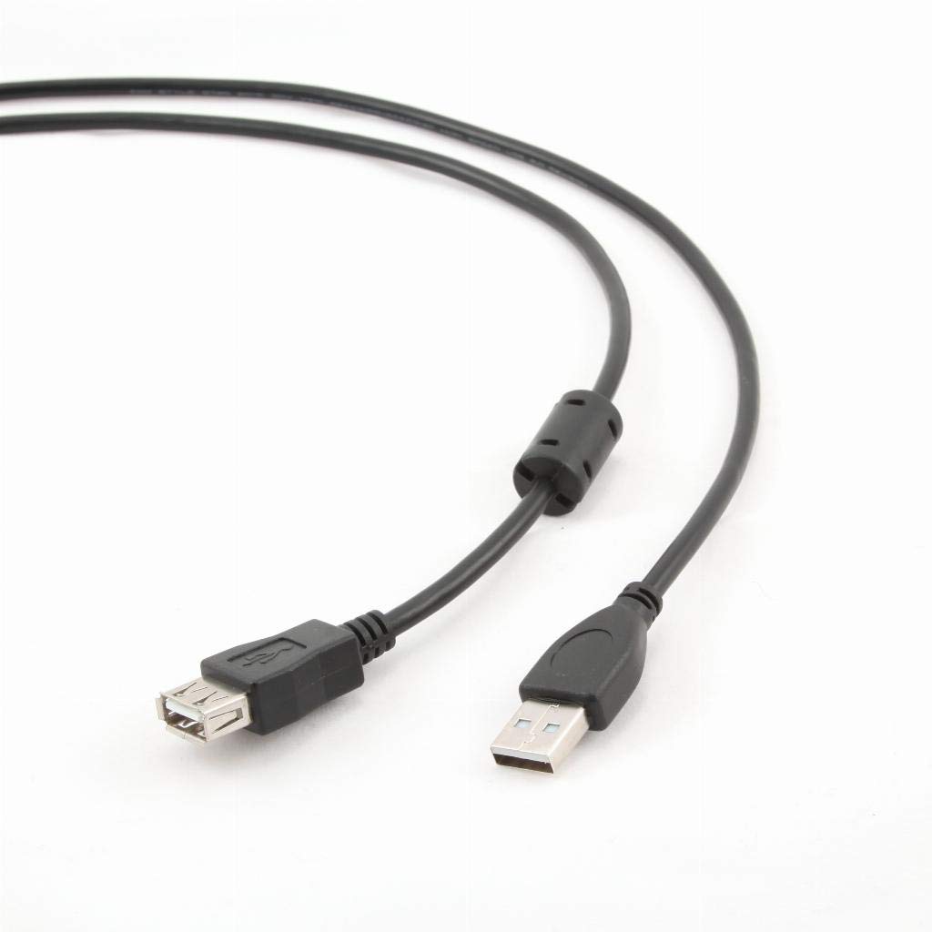 USB 2.0 Cable AA M/F (4.5 M Extension Cable (Ferrite CCF-Usb2–AMAF - 15C)