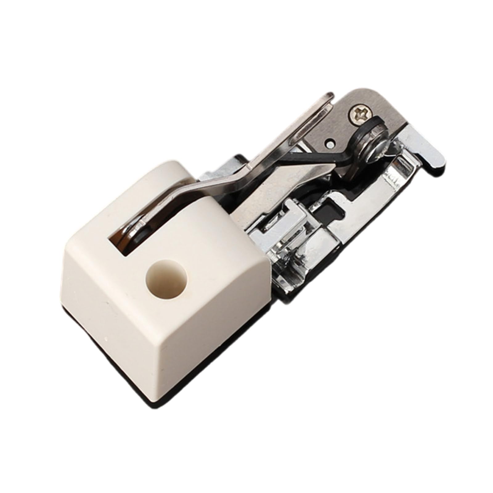 Sewing Machine Foot Overlock Presser Attachment for Cutting Edging and Trimming Streamlines Sewing Task Accessory
