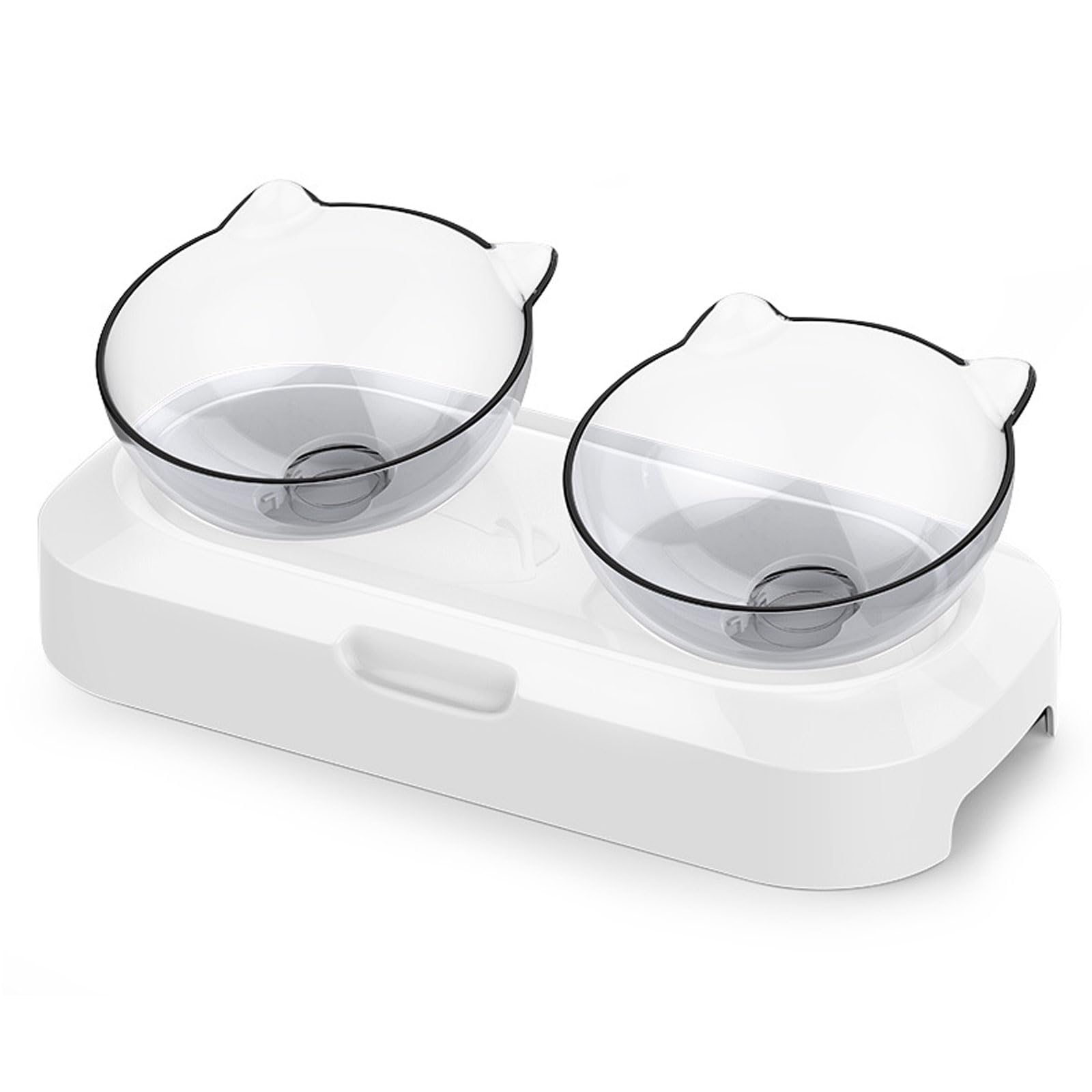Bol pour Animaux design transparent pour le repas du chat et du chien