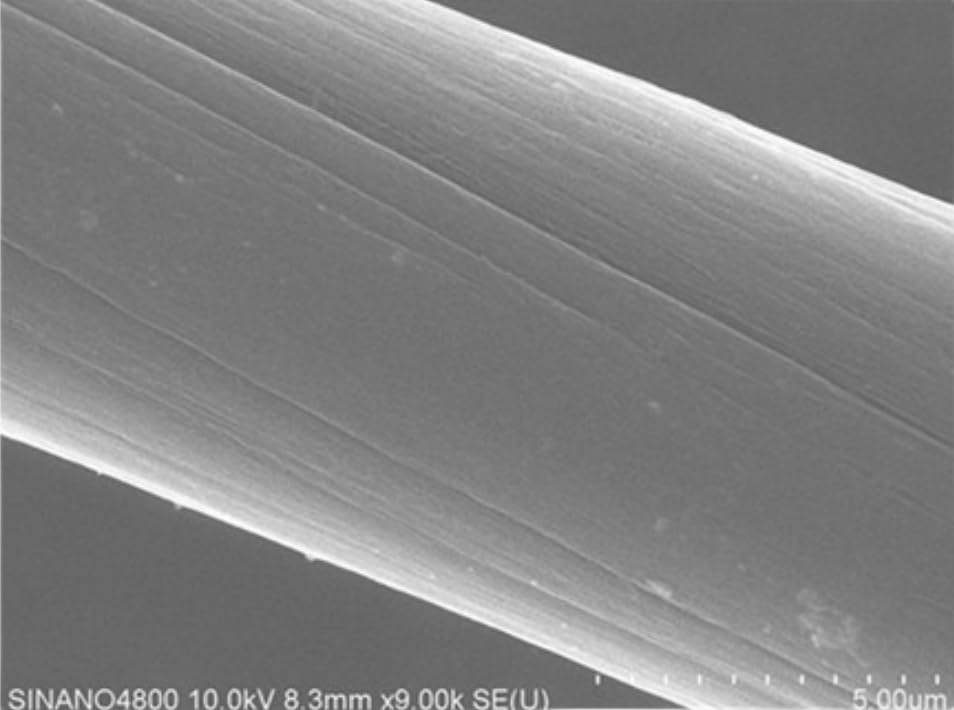 3,28 Fuß Kohlenstoff-Nanoröhren-Faserdraht – 60 µm Durchmesser, hohe Leitfähigkeit, anpassbares Verbrauchsmaterial for Laborforschung, 1 Stück