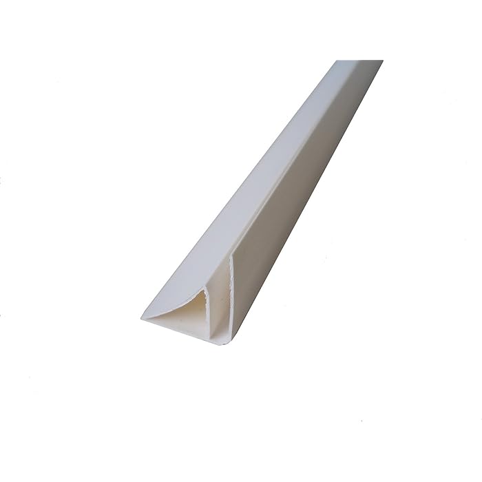Buy White Panel Trim Perfect for Bathroom Kitchen Shower Wall PVC