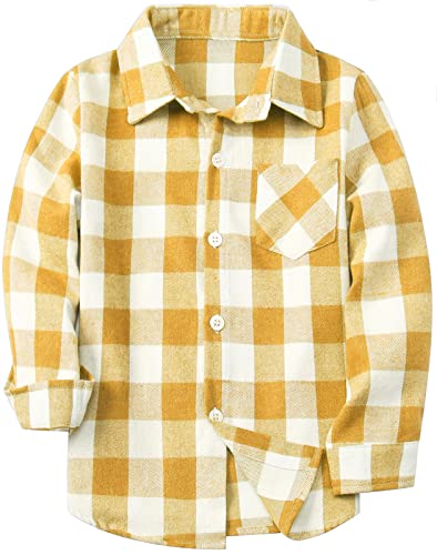 Image of SANGTREE Long Sleeved Flannel Shirt Button Down Plaid Shirts