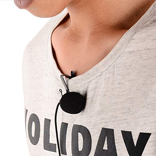 Mini microphone de table et veste avec prise jack pour PC et mobile