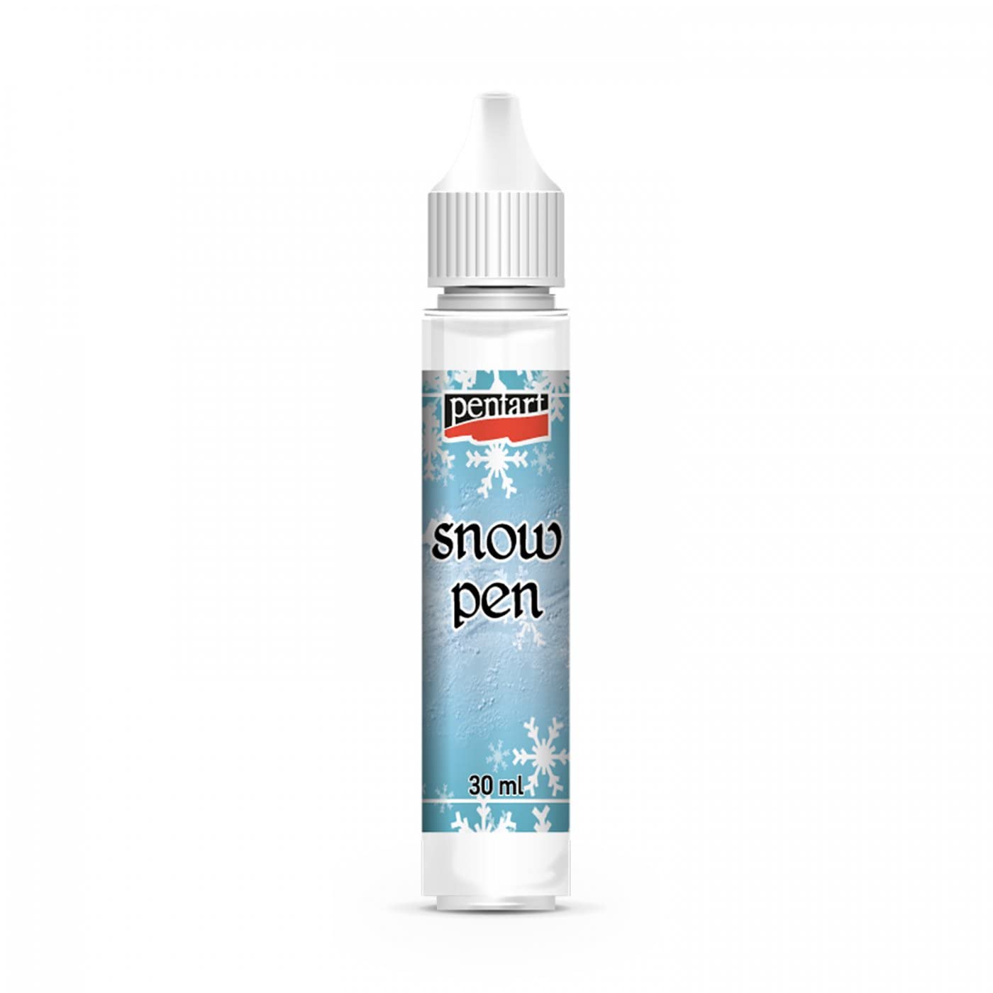 Pentart Snow Pen 30 ml, White, ONE