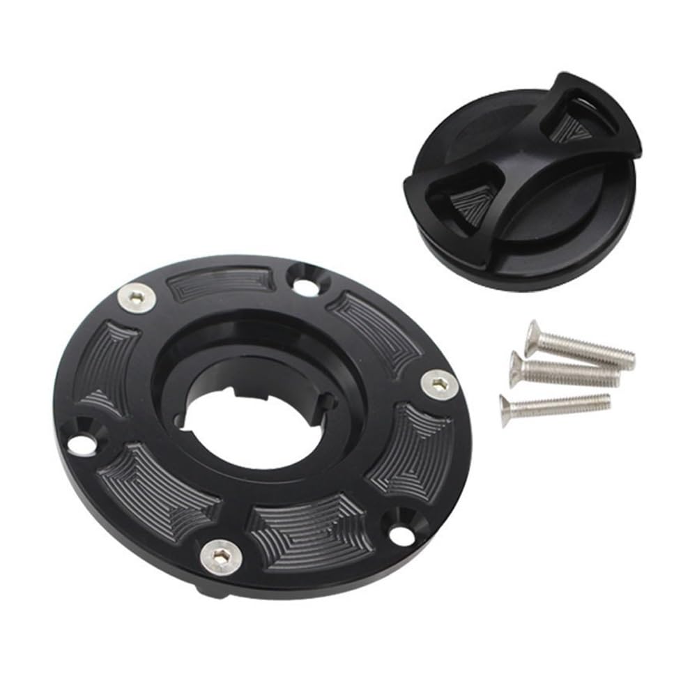 Tappo Serbatoio Carburante Per Tiger 800XC TT600 AII Anni Accessori Per Moto Tappo Serbatoio Carburante Con Chiusura Rapida(Black)