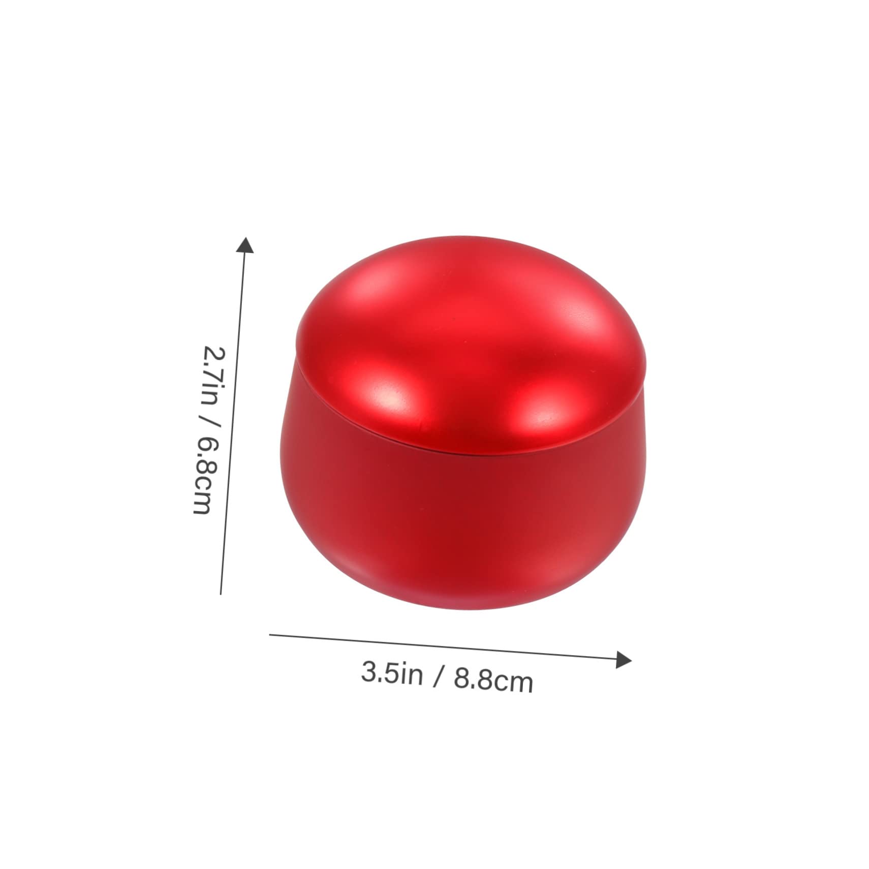 ARTIBETTER DIY Candle Making Tinplate Jars Small Tins Lids Metal Candle Tins for Bulk