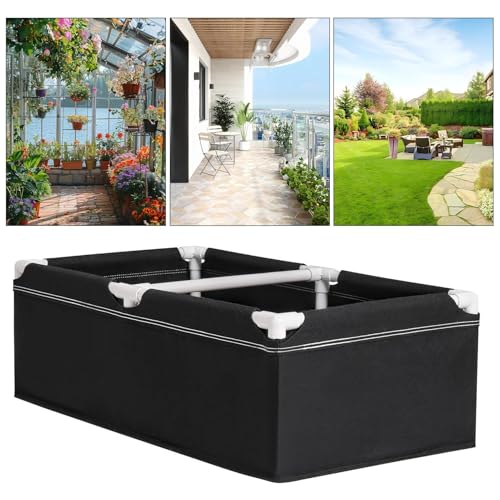 Contenedor elevado de jardinería textil para sembrar tomates y patatas sin suelo 5