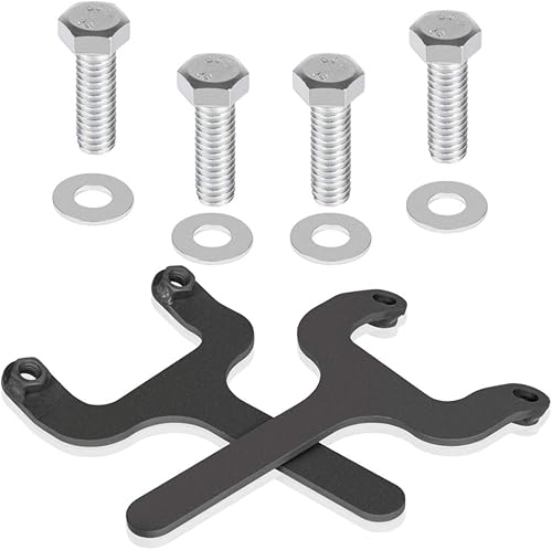 Kit de tuercas de bandera de pasador de barra trasera para Jeep – Soporte de choque superior trasero, adecuado para Cherokee XJ-1082 4WD 2WD