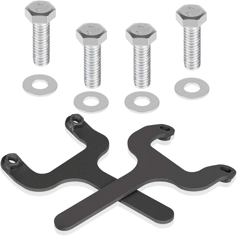Kit de porcas bandeira para pino da barra do amortecedor traseiro Bonbo para Jeep Cherokee XJ 1984–2001 – 2 conjuntos