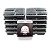 MEAL PREP CONTAINER 3 Compartment Portion Control Bento Lunch Box Set of 10 with Lids BPA free Stackable Reusable Dishwasher Microwave and Freezer safe Food Storage Container