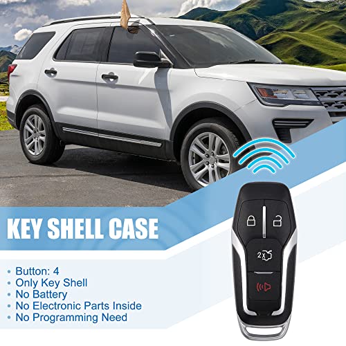 Coque de clé Ford Explorer 2016-2017 M3N-A2C31243800 X AUTOHAUX 4 boutons