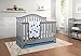 StorkCraft Graco Bryson 4-in-1 Convertible Crib,Pebble Gray,Easily Converts to Toddler Bed Day Bed or Full Bed,Three Position Adjustable Height Mattress,Some Assembly Required (Mattress Not Included)