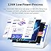 VASOUN Tablet 10 Zoll, Android Tablet PC mit 16GB+256 GB Speicher, Octa-core Prozessor, 5Ghz WiFi, 8000 Mah, 2000 x1200 FHD IPS Bildschirm, Thin, Silver White