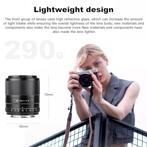 Viltrox 56mm F1.4 Objetivo Autofoco para Sony E Mount - Fernando Cortés