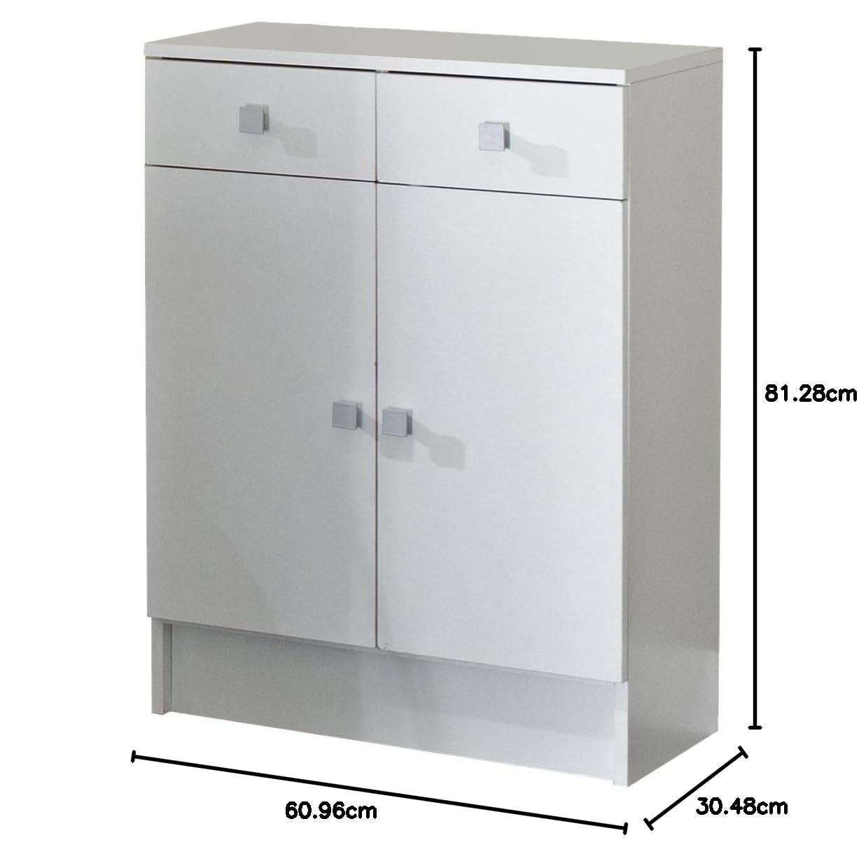 Symbiosis Combi Element Bas Blanc 60x29,6x81,5 cm