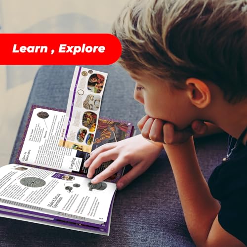 Image of EDUMAN Iron Ages Fossil Dig Kit for Kids, Dig it Up Ancient Creatures Kit, Archaeology Kits with Mining Kit Tools, Educational Toys & Stem Toys for Kids Age 6 for Boys Girls