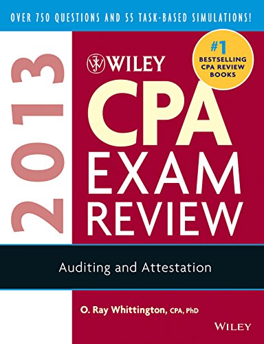 Wiley CPA Exam Review 2013, Auditing and Attest... 8126540028 Book Cover