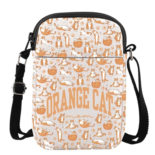 Sac maman chat orange MYSOMY idéal pour vos sorties et balades