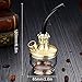 Zinc Alloy Filter Hookah Hose, JUMEIGE New Shisha Set, Shisha Gift Accessories for Filtration of Hazardous Substances (Large)