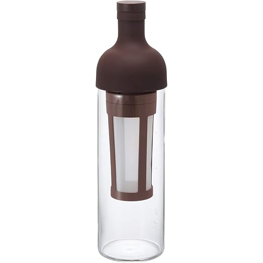 HARIO Cold Brew Iced Coffee Filter in Bottle (650ml, Brown) (FIC-70-CBR)