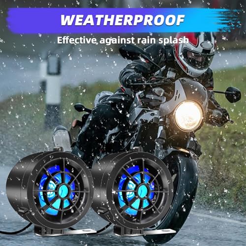 Parlante Manillar para Moto con Audio AUX USB Radio miniatura 3