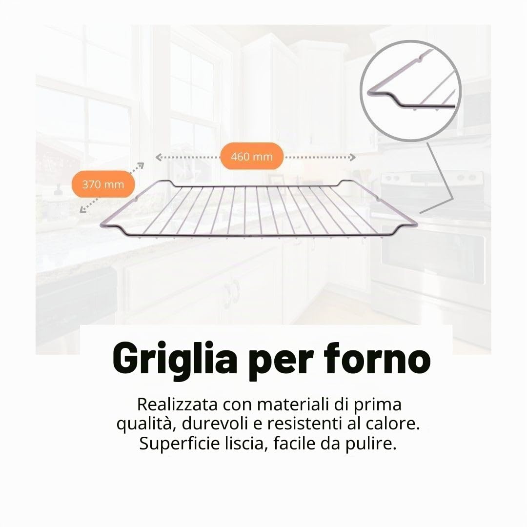 Recamania Set griglia e vassoio forno Teka 370 x 460 mm