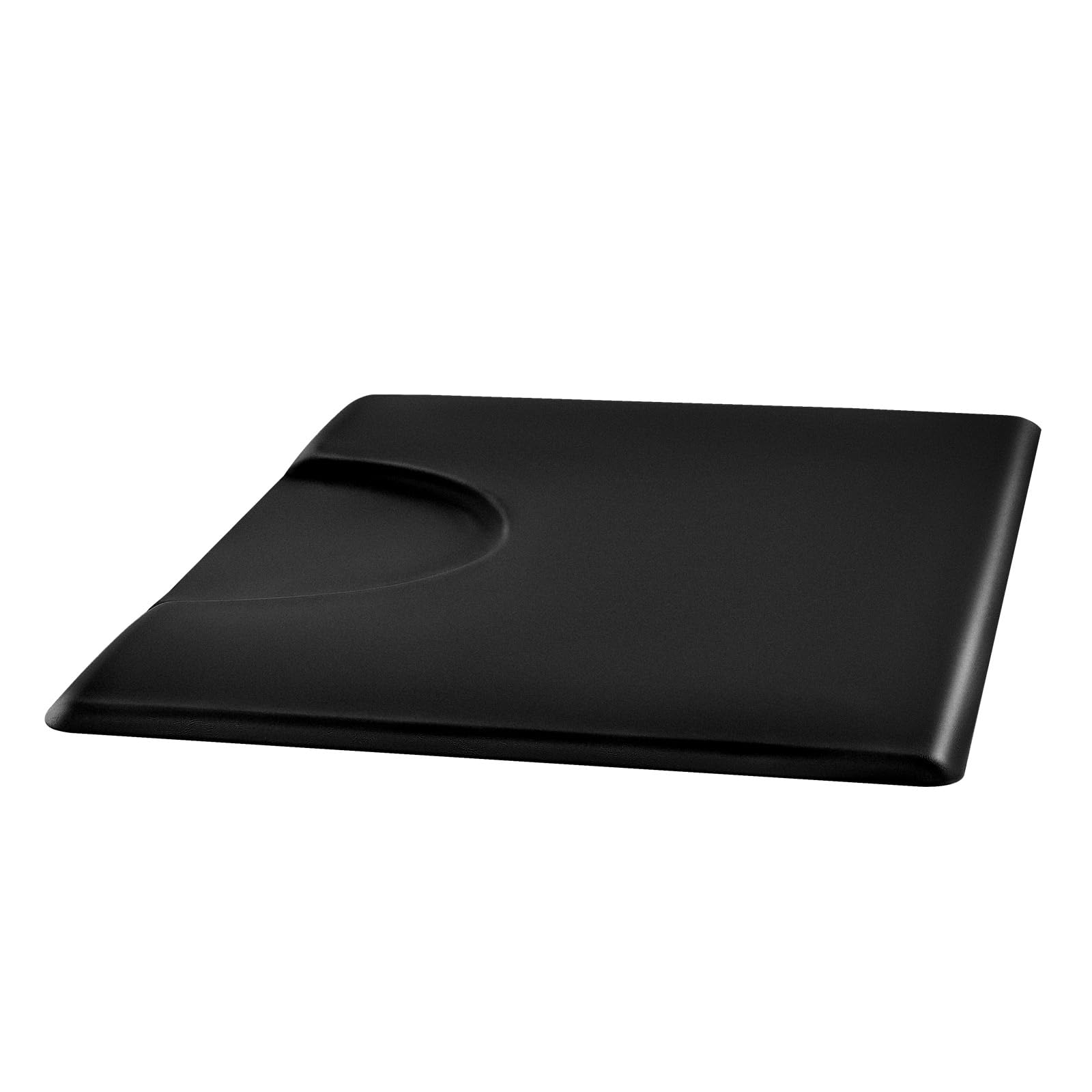 VEVOR Tapis de Chaise de Salon Coiffure, 1525x915x23 mm, Tapis de Sol Salon Coiffeur Anti-Fatigue pour Base de Chaise Circulaire, Surface PVC, Bords Biseautés Anti-trébuchement, Dessous Antidérapant